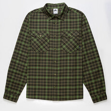 Nike SB Nike SB Button Up Flannel Shirt Olive/Khaki