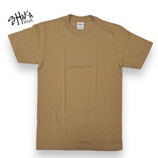Shaka Wear Shaka Wear SHMHSS Crewneck 7.5 Oz Heavyweight T-Shirt Khaki