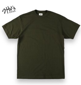 Shaka Wear Shaka Wear SHMHSS Crewneck 7.5 Oz Heavyweight T-Shirt Olive