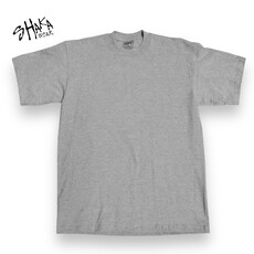 Shaka Wear Shaka Wear SHMHSS Crewneck 7.5 Oz Heavyweight T-Shirt Heather Grey