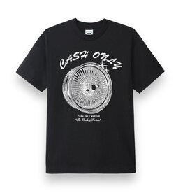 CASH ONLY Cash Only Wheels Tee Black