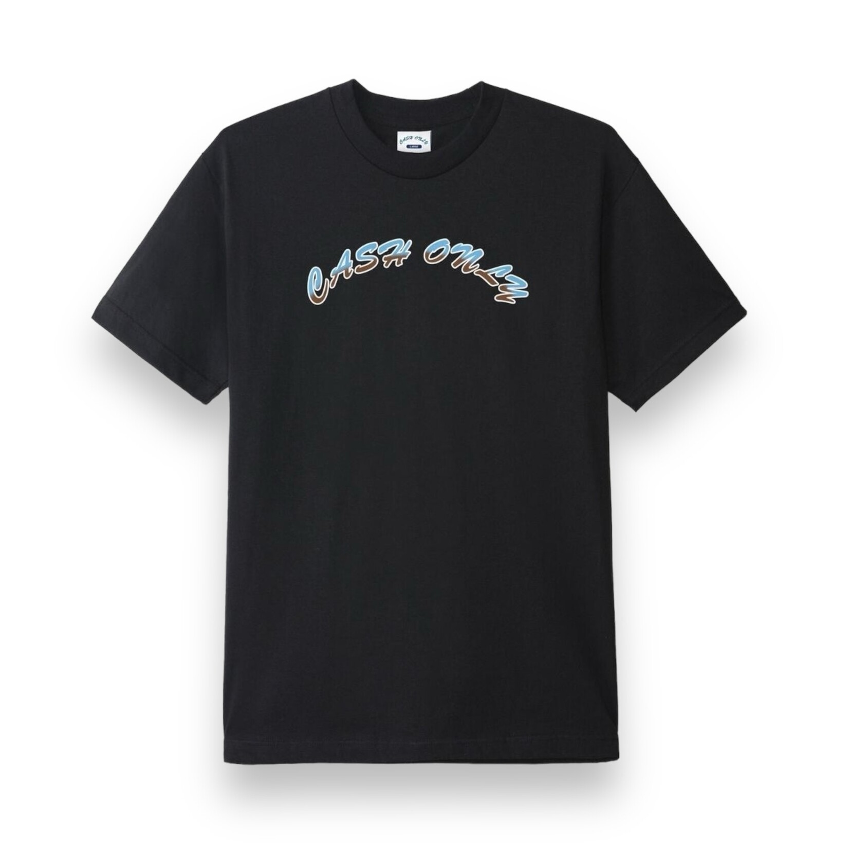 CASH ONLY Cash Only Logo Tee Black