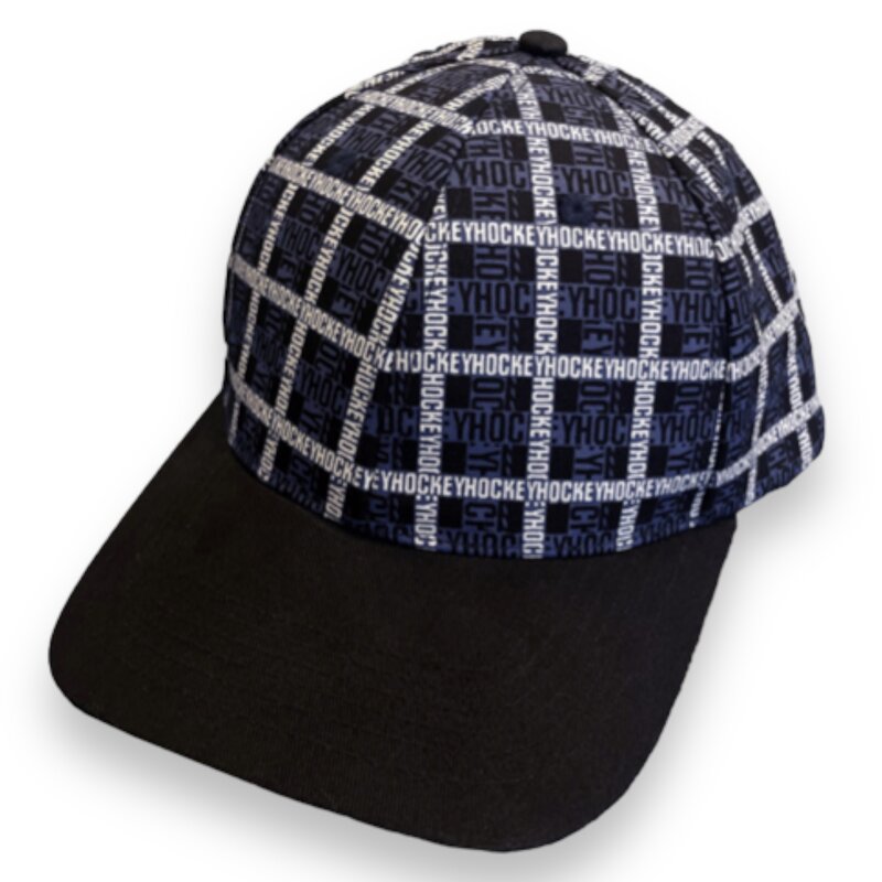 Hockey Hockey Plaid 6-Panel Hat