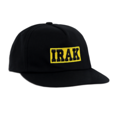 IRAK IRAK Reverse Logo Snapback Black