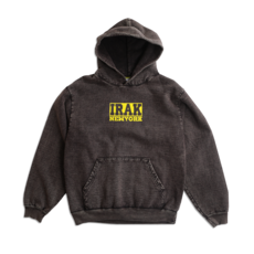 IRAK IRAK Logos Hoody Cocoa Mineral Wash