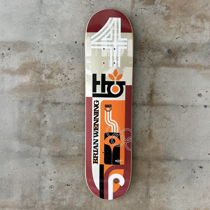 Habitat Brian Wenning Olimpica Series Numero 4 Board (2002)