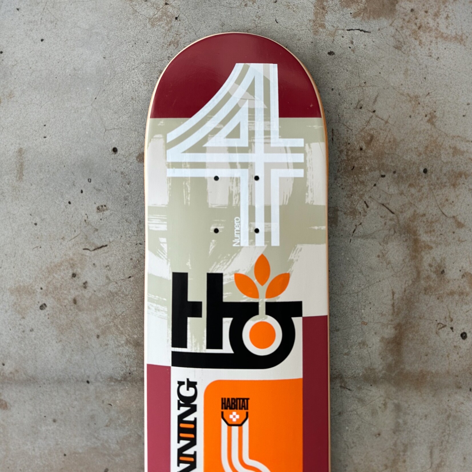 Habitat Brian Wenning Olimpica Series Numero 4 Board 7.43”