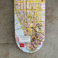 Chocolate Chocolate Gino Iannucci Manhattan Maps Board (Autographed)