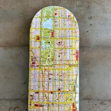 Chocolate Chocolate Gino Iannucci Manhattan Maps Board (Autographed)