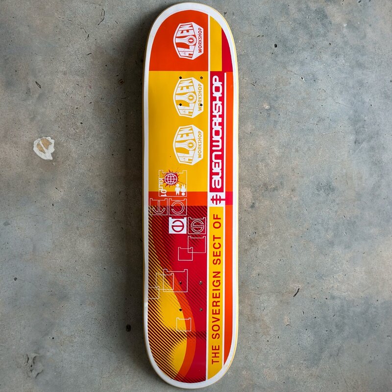 Alien Workshop Alien Workshop Alienography Board 7.63
