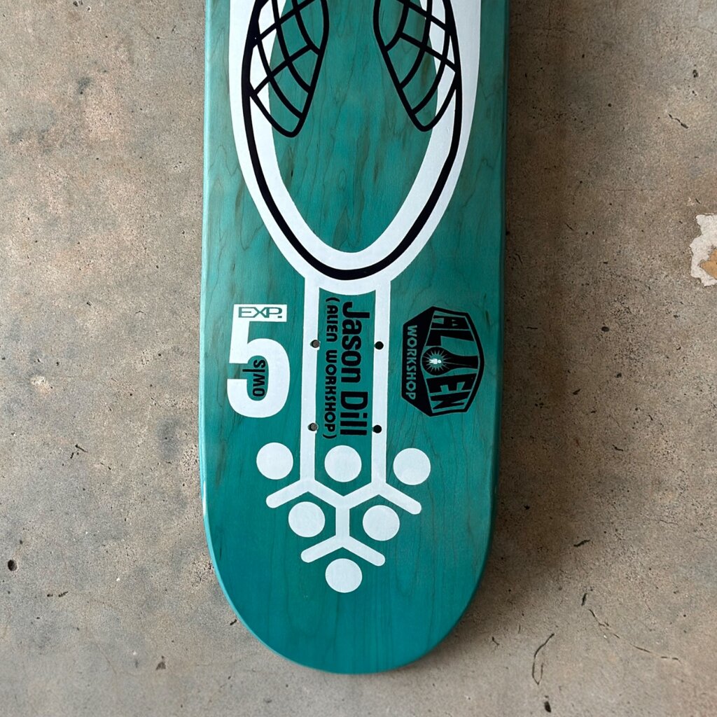 Alien Workshop Alien Workshop Jason Dill 5 Owls Series Board (2001)