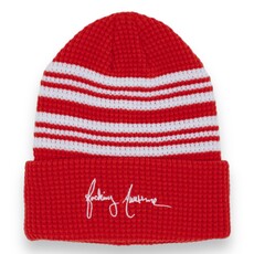 Fucking Awesome FA Cursive Waffle Cuff Beanie Orange