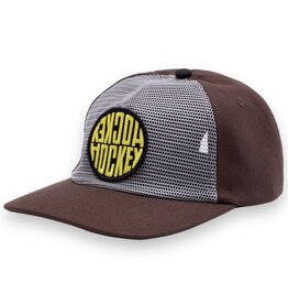 Hockey Hockey Reverse Trucker Sewer Hat Brown