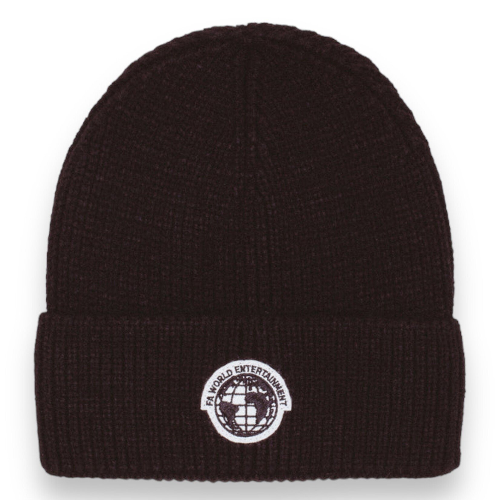 Fucking Awesome FA World Cuff Beanie Black