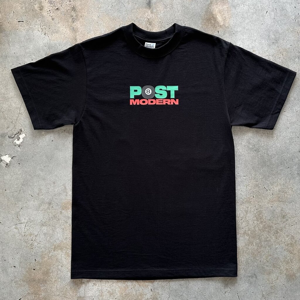 Post Modern Post Modern Billiards Logo Tee Black