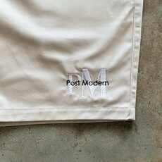 Post Modern Post Modern PMCK Embroidered Leisure Shorts Bone