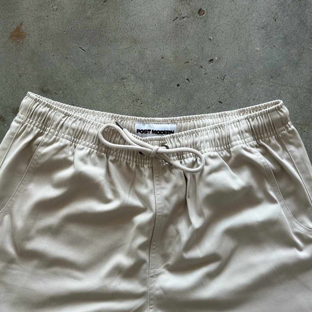 Post Modern Post Modern PMCK Embroidered Leisure Shorts Bone