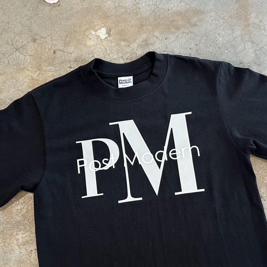 Post Modern Post Modern PMCK Logo Tee Black