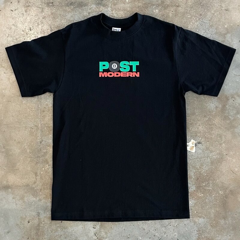 Post Modern Post Modern Billiards Logo Tee Black