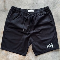 Post Modern Post Modern PMCK Embroidered Leisure Shorts Black