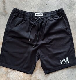 Post Modern Post Modern PMCK Embroidered Leisure Shorts Black