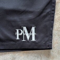 Post Modern Post Modern PMCK Embroidered Leisure Shorts Black