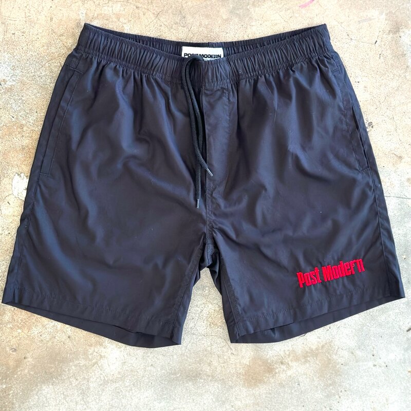 Post Modern Post Modern POSTRANOS Beach Shorts Black