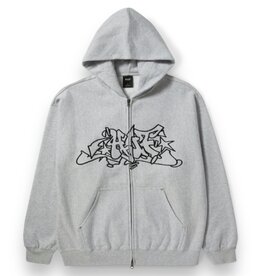 HUF Worldwide HUF Outlines Fleece Heather Grey