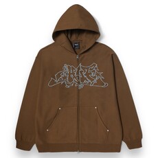 HUF Worldwide HUF Outlines Fleece Brown