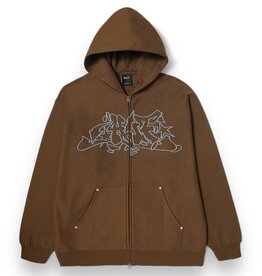 HUF Worldwide HUF Outlines Fleece Brown