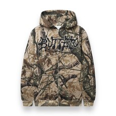 Butter Goods Butter Ink Zip-Thru Hood Camo