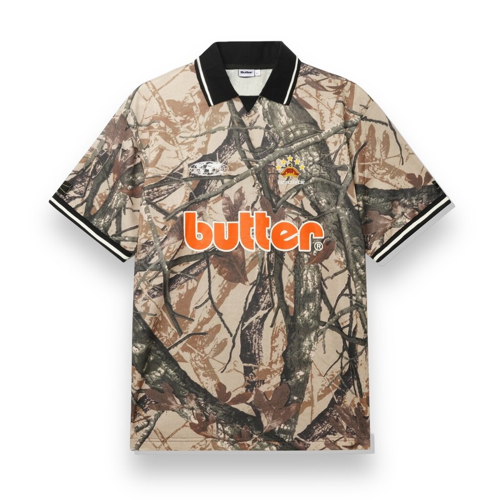 Butter Goods Butter Foliage Camo Jersey Tan