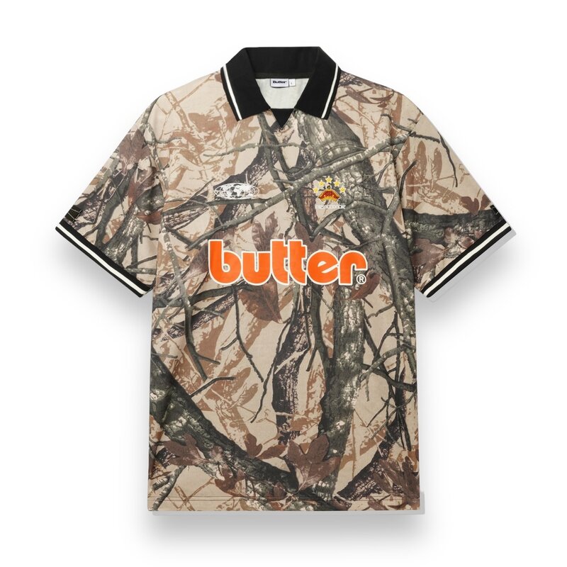 Butter Goods Butter Foliage Camo Jersey Tan