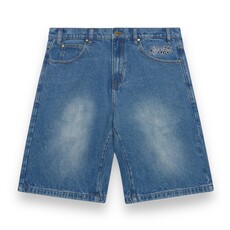 Butter Goods Butter Ink Denim Shorts Worn Blue