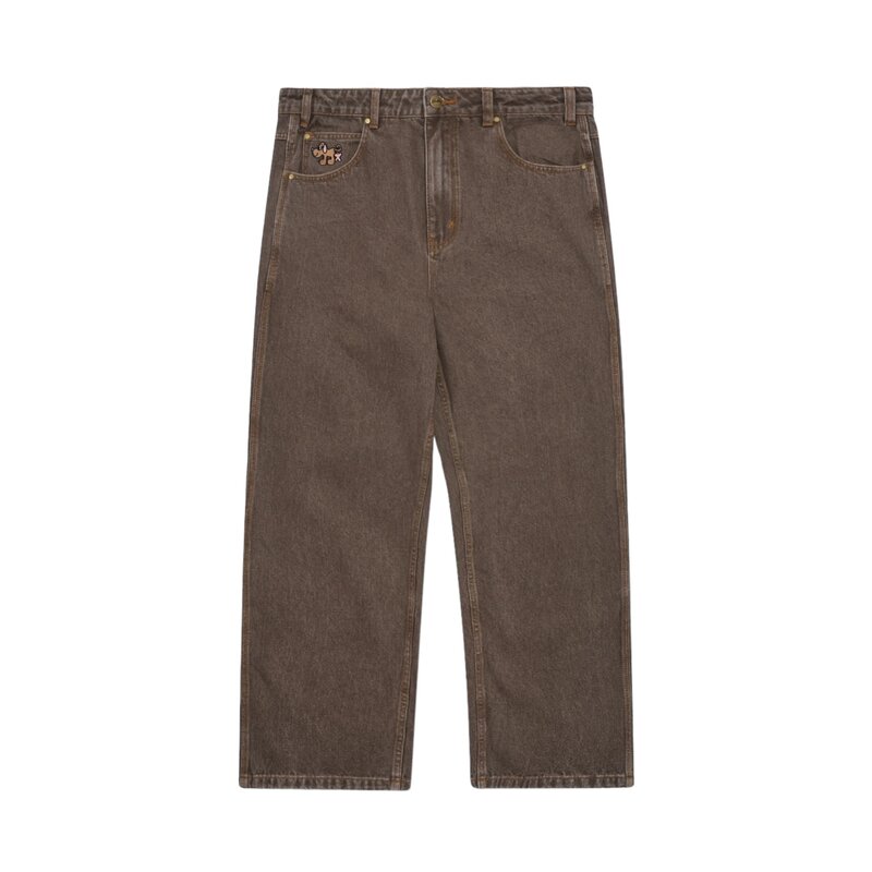 Butter Goods Butter Pooch Relaxed Denim Jeans Washed Brown