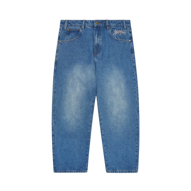 Butter Goods Butter Ink Denim Jeans Worn Blue