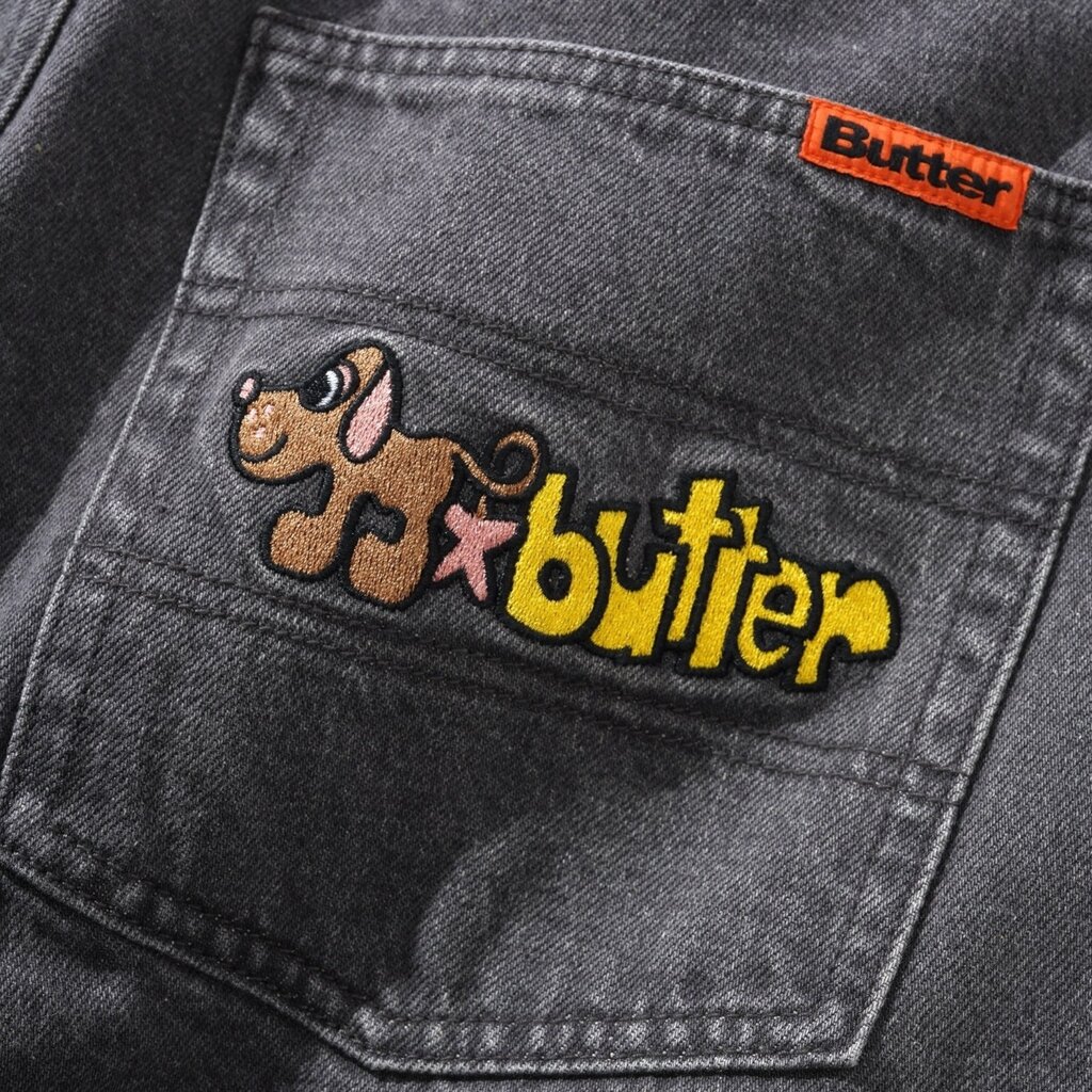 Butter Goods Butter Goods Pooch Relaxed Denim Jeans Washed Grey