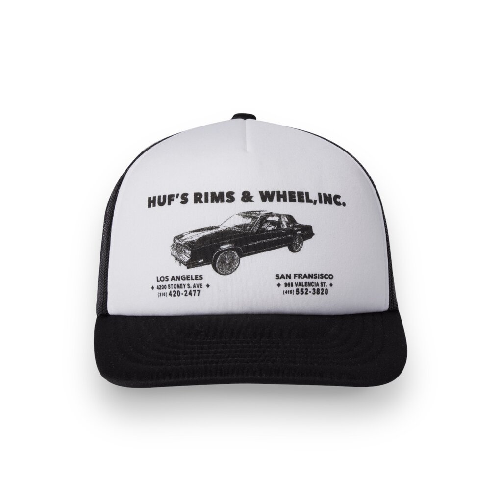 HUF Worldwide HUF RIM & WHEELS TRUCKER HAT