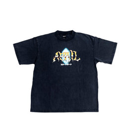 April April Skateboarding Tee Washed Black