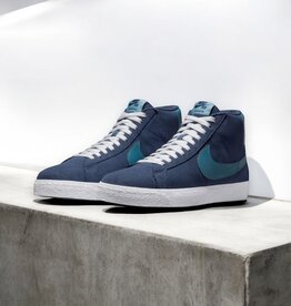 Nike SB Nike SB Zoom Blazer Mid - Midnight Navy/Noise Aqua