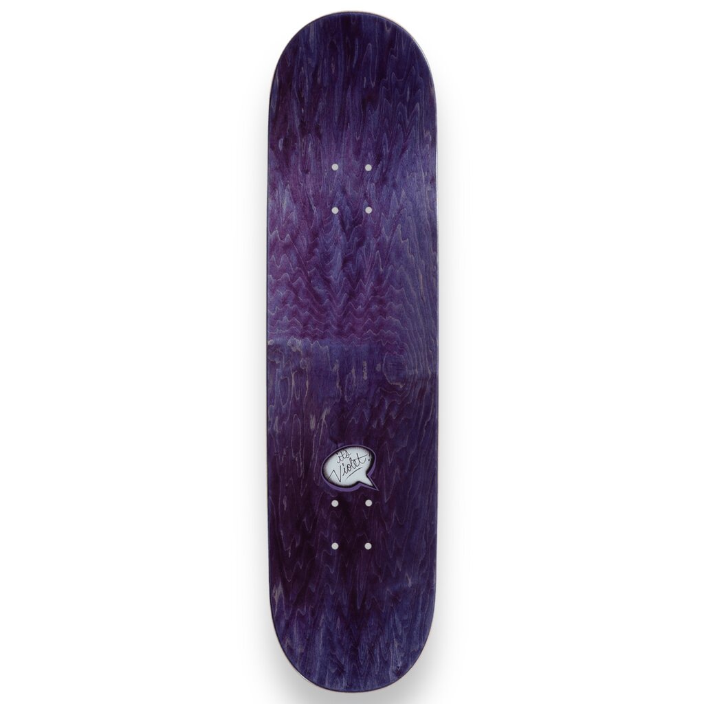 IT'S VIOLET! Violet PEACE (Psalm 91) Blue/White Deck 8.0