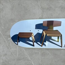 Girl Girl Skateboards Jeron Wilson Modern Chair Series Board