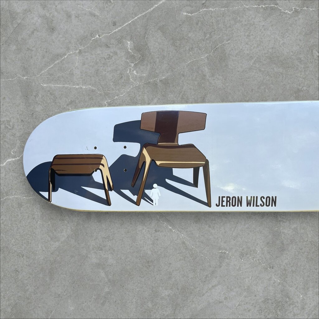 Girl Girl Skateboards Jeron Wilson Modern Chair Series Board