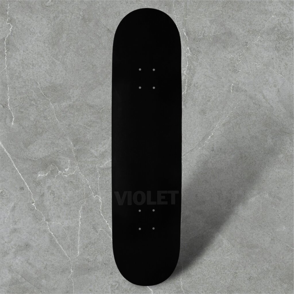 IT'S VIOLET! VIOLET STUDDED BANANNA BEAR DECK 8.38