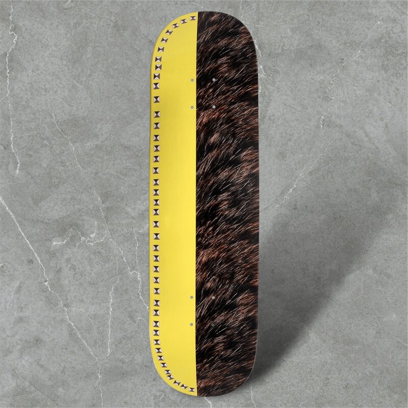 IT'S VIOLET! VIOLET STUDDED BANANNA BEAR DECK 8.5
