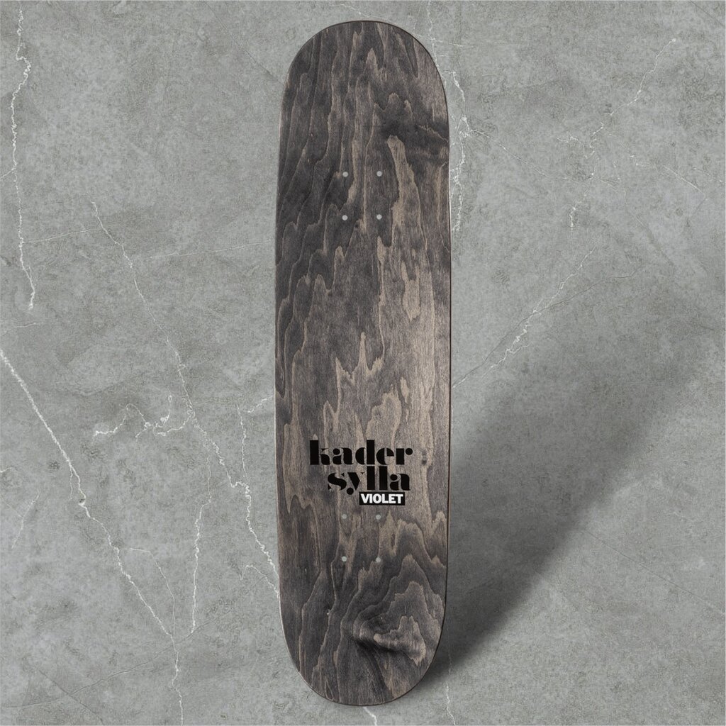 IT'S VIOLET! VIOLET GIRL IN KHUMAR PLAYING BASKETBALL" KADER SYLLA PRO DECK 8.5