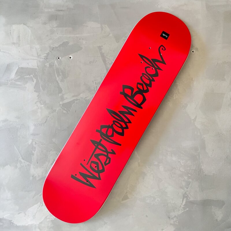 Chocolate Chocolate "West Palm Beach" Script Series Board 8.25