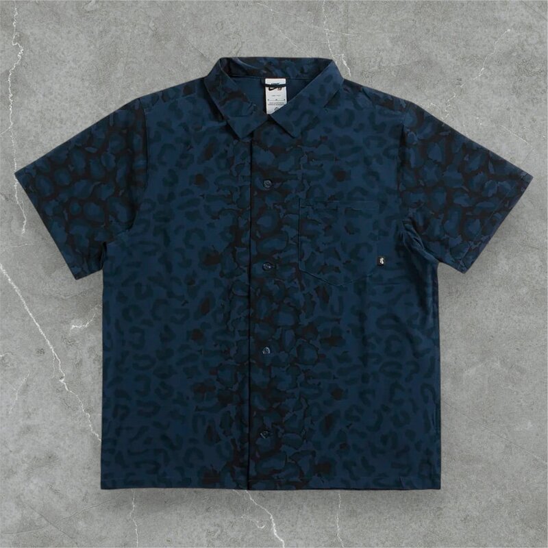 Nike SB Nike SB Bowling Button Up Shirt Midnight Navy