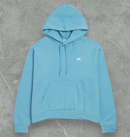 Nike SB Nike SB Logo Fleece Pullover Hoodie Denim Turquoise