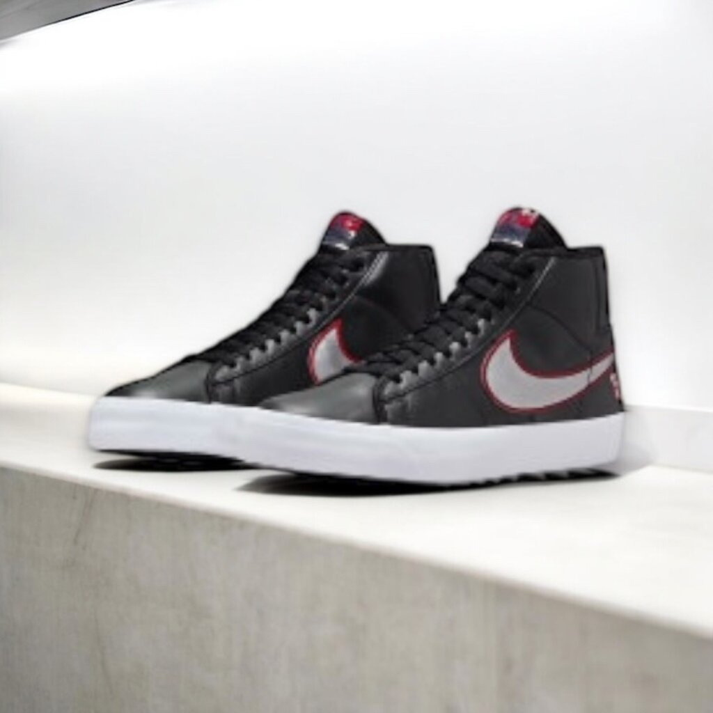 Nike SB Nike SB Blazer Mid Pro GT Black/Metallic Silver